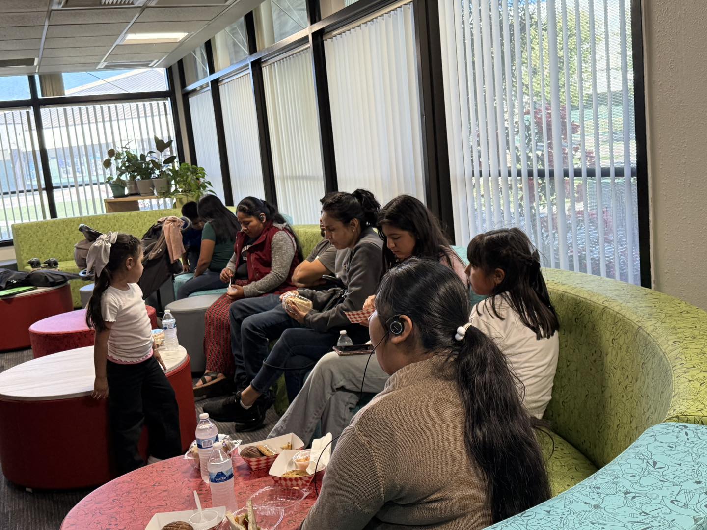 Nurbli interpreters at GUSD Cafecito event